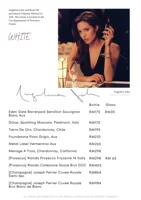 Drinks Menu