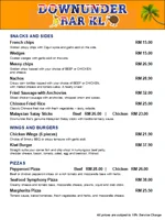 Food Menu