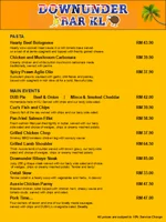 Food Menu