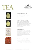 Drinks Menu